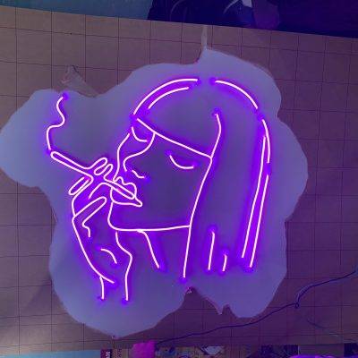 Baar Smoke Neon Sign