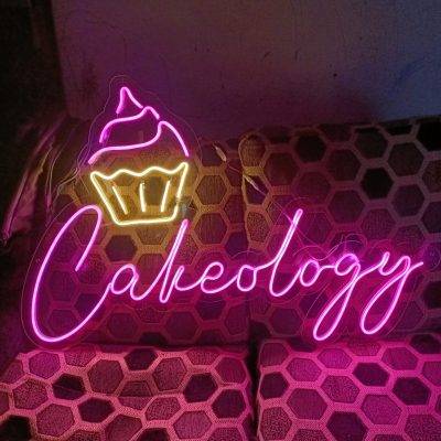 Cake Neon Sign